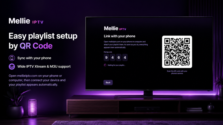Mellie IPTV — Apple TV